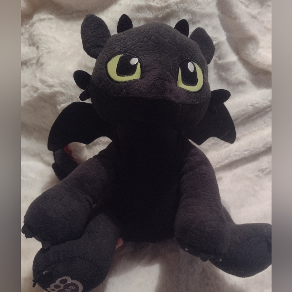 Toothless How To Train Your Dragon Large Plush Stuffed Animal Build A Bear